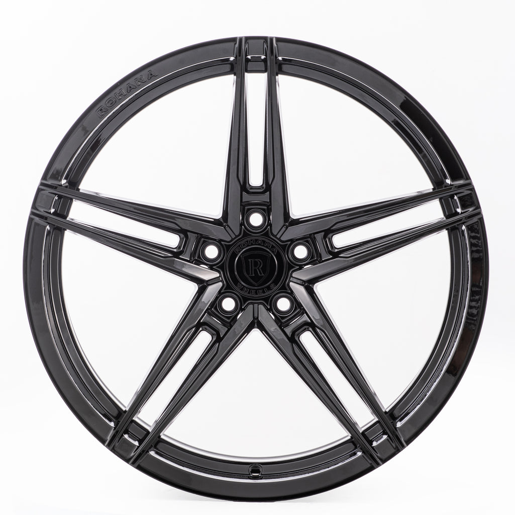 Rohana RFX15 20x11 5x114 50ET CB 73.1 Gloss Black (Deep)