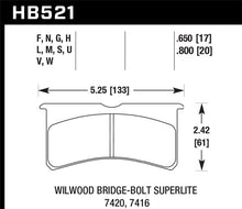 Hawk Wilwood Superlite DTC-30 Race Brake Pads