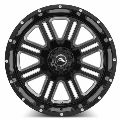 American Off-Road A106 Black Milled Spoke