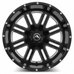 American Off-Road A106 Black Milled Spoke