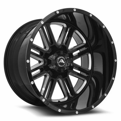 American Off-Road A106 Black Milled Spoke