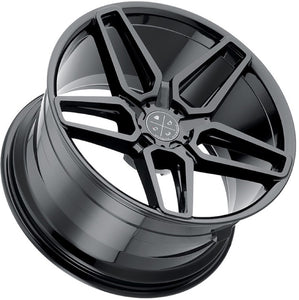 Blaque Diamond BD-17-6 24x10 Gloss Black