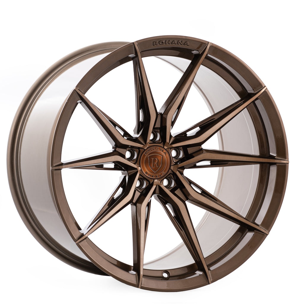 Rohana RFX13 Brushed Bronze Concave Forged Wheels